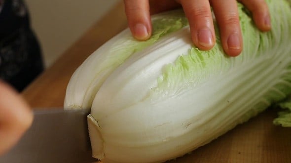 kimchi_cut cabbage