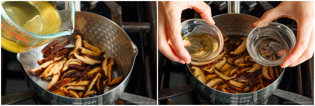 Simmered Shiitake Mushrooms 3