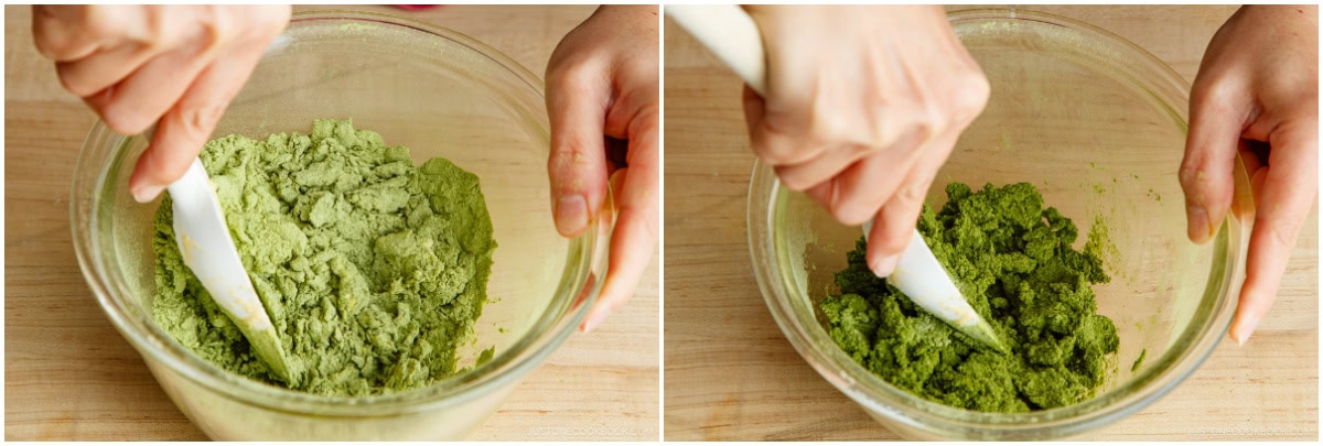 Matcha Checkerboard Cookies 16