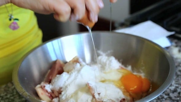 Korean honey butter fried chicken