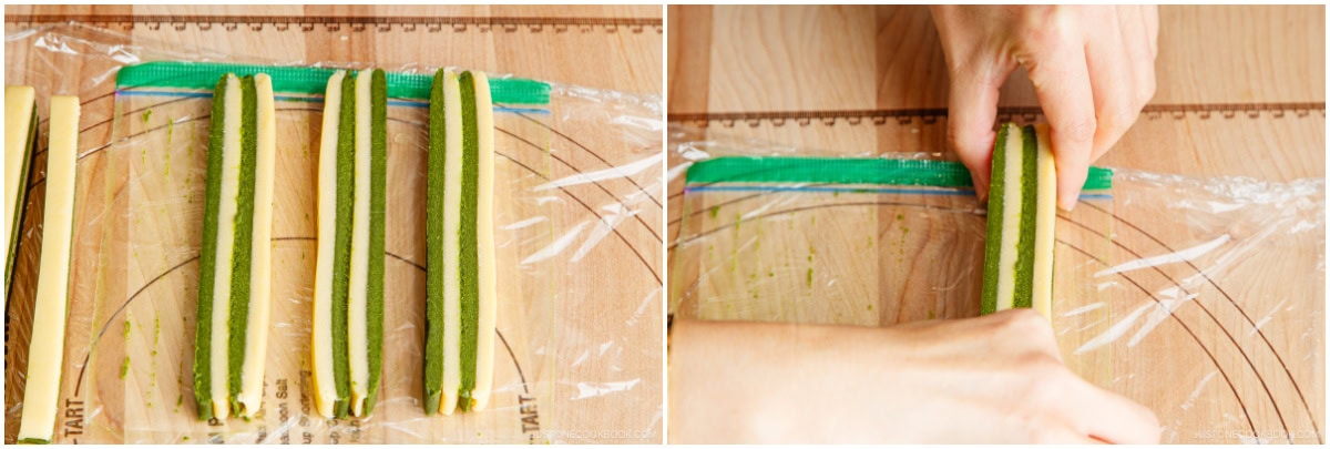 Matcha Checkerboard Cookies 32