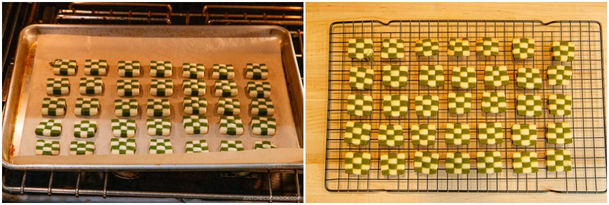 Matcha Checkerboard Cookies 35