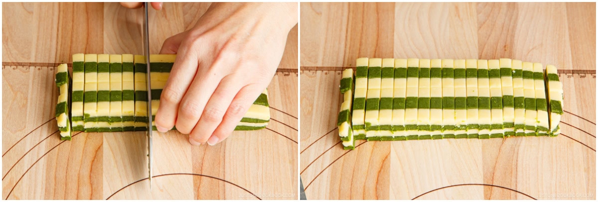 Matcha Checkerboard Cookies 33