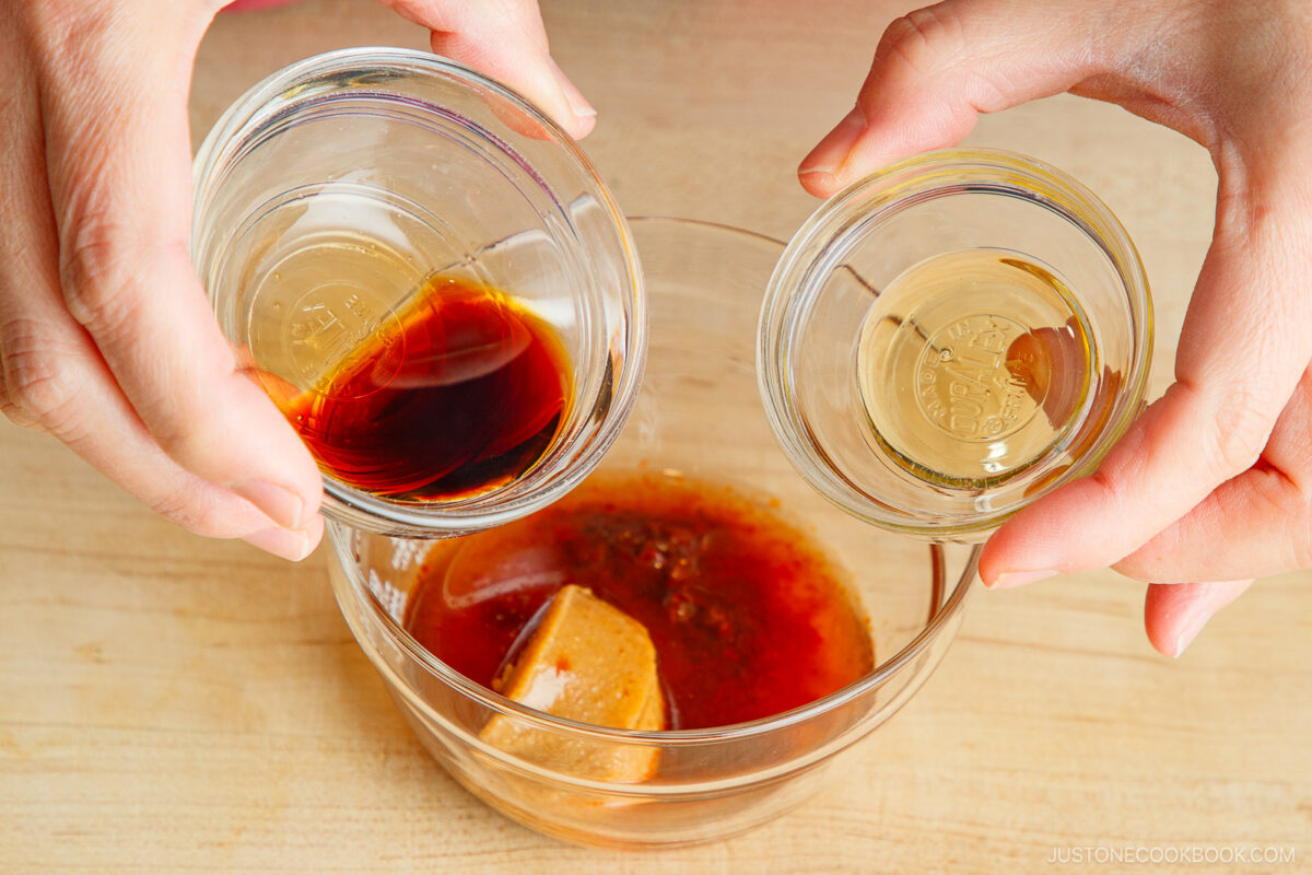 Combine the seasonings in a bowl.