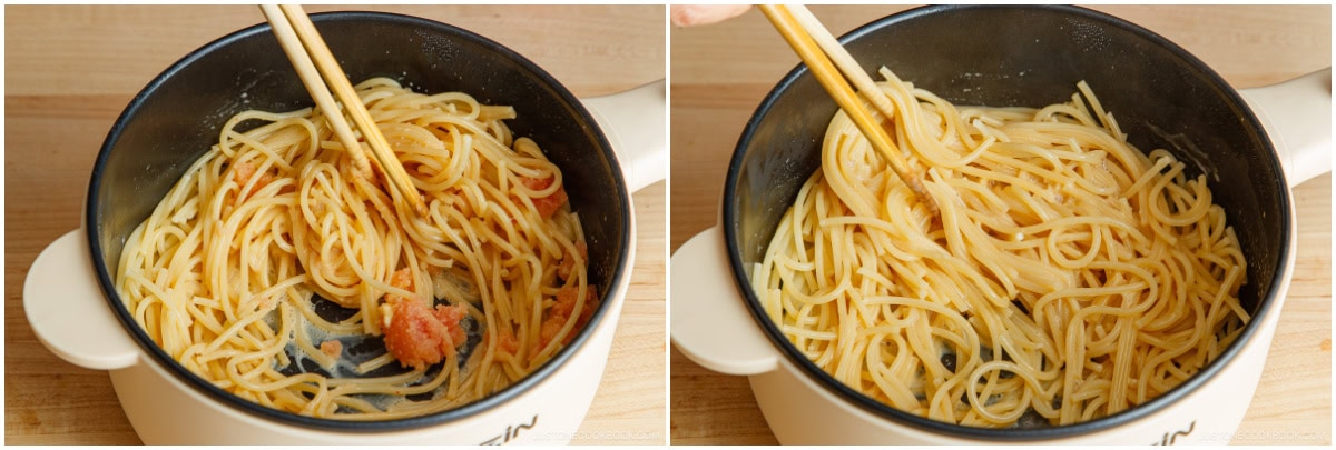 10 Min Meal Mentaiko Pasta 10