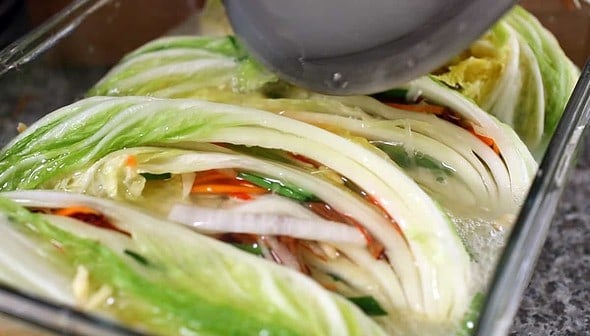 white kimchi