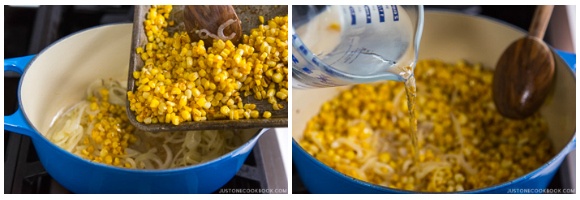 Corn Potage (Japanese Corn Soup) 7