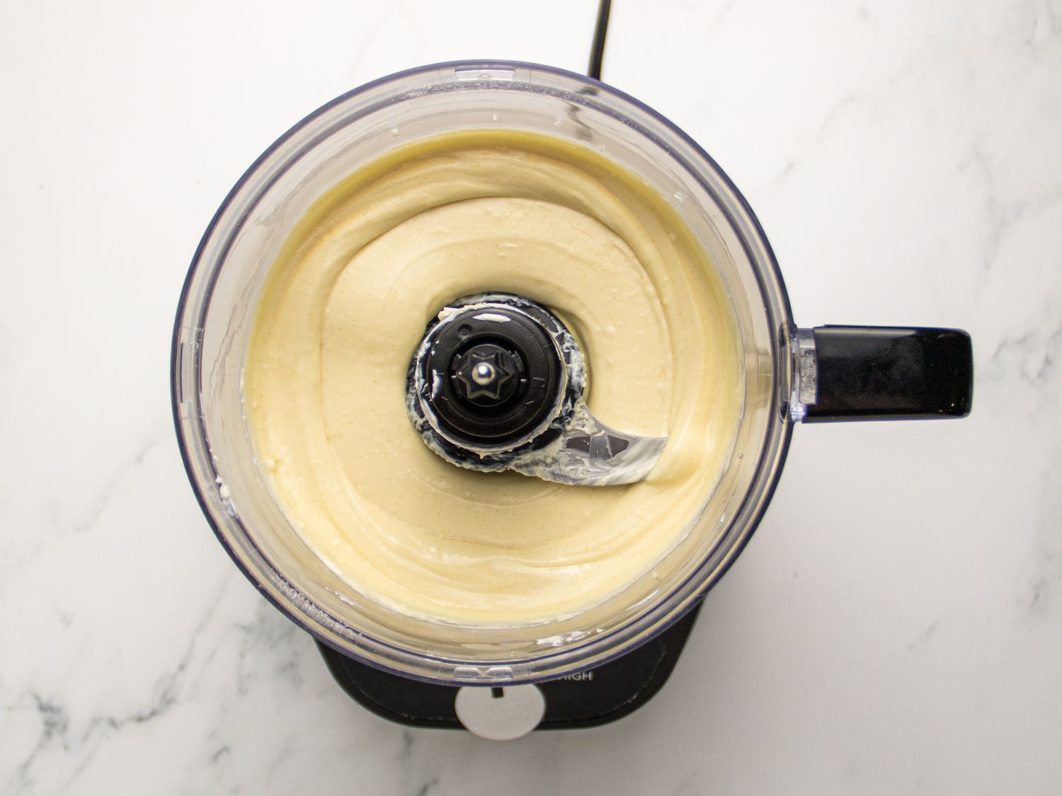 creamcheese filling mixed together in food processor