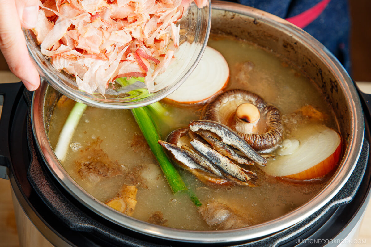 Adding the hidden seasonings.