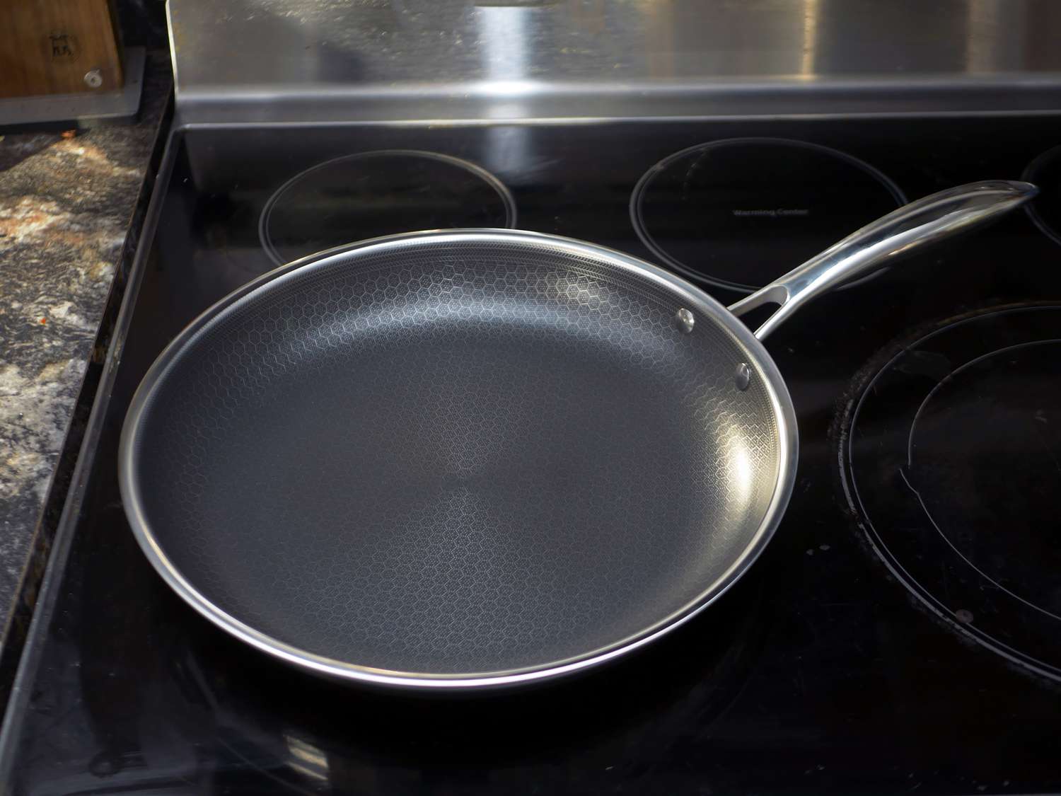 Hexclad on a stove