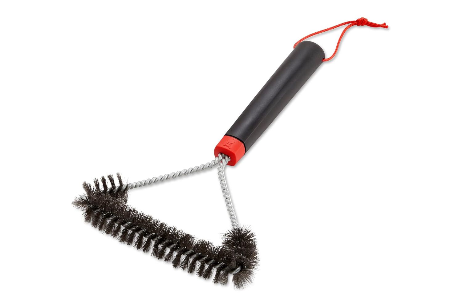 Amazon Weber 12-Inch 3-Sided Grill Brush