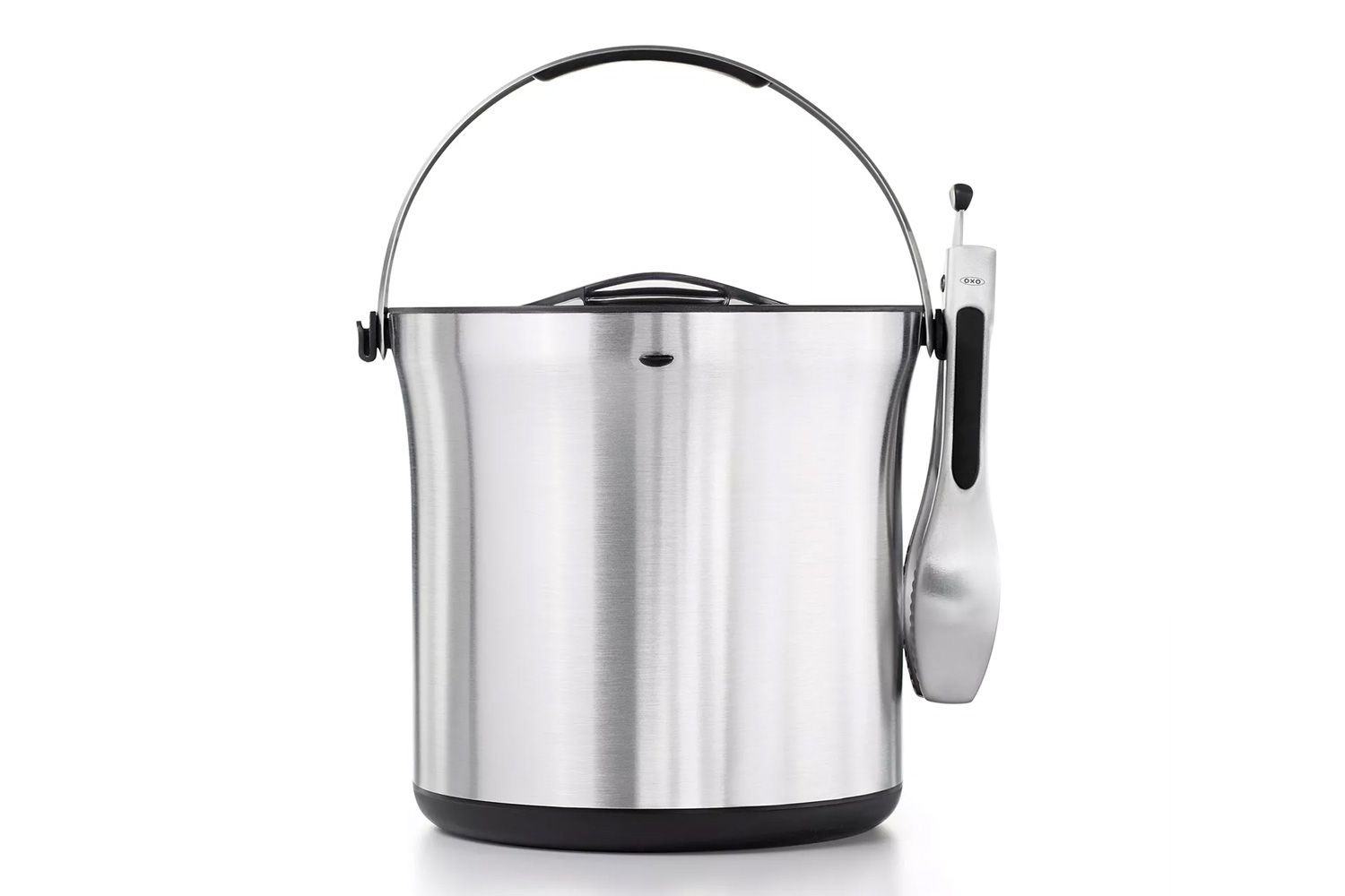 Sur La Table OXO Steel Ice Bucket & Tong Set