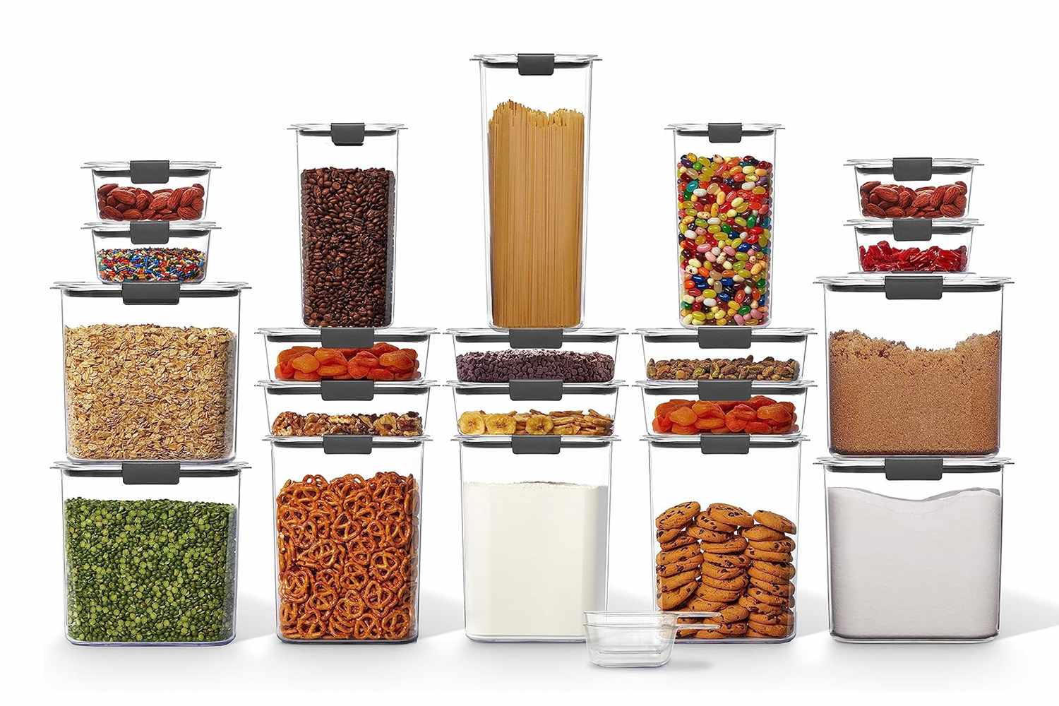 Rubbermaid Brilliance, BPA-Free, Airtight Food Storage Containers