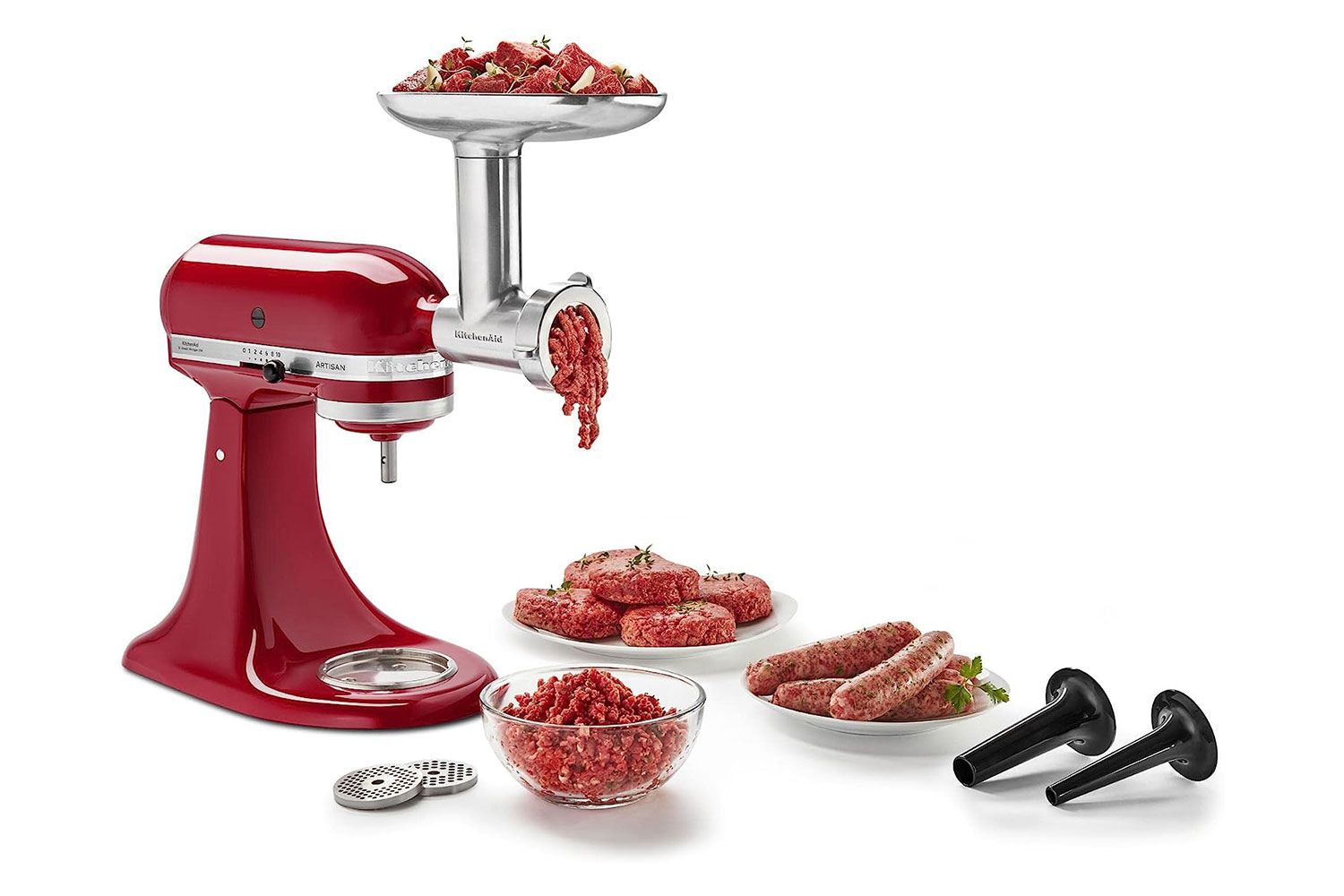 KitchenAid KSMMGA Metal Food Grinder Attachment